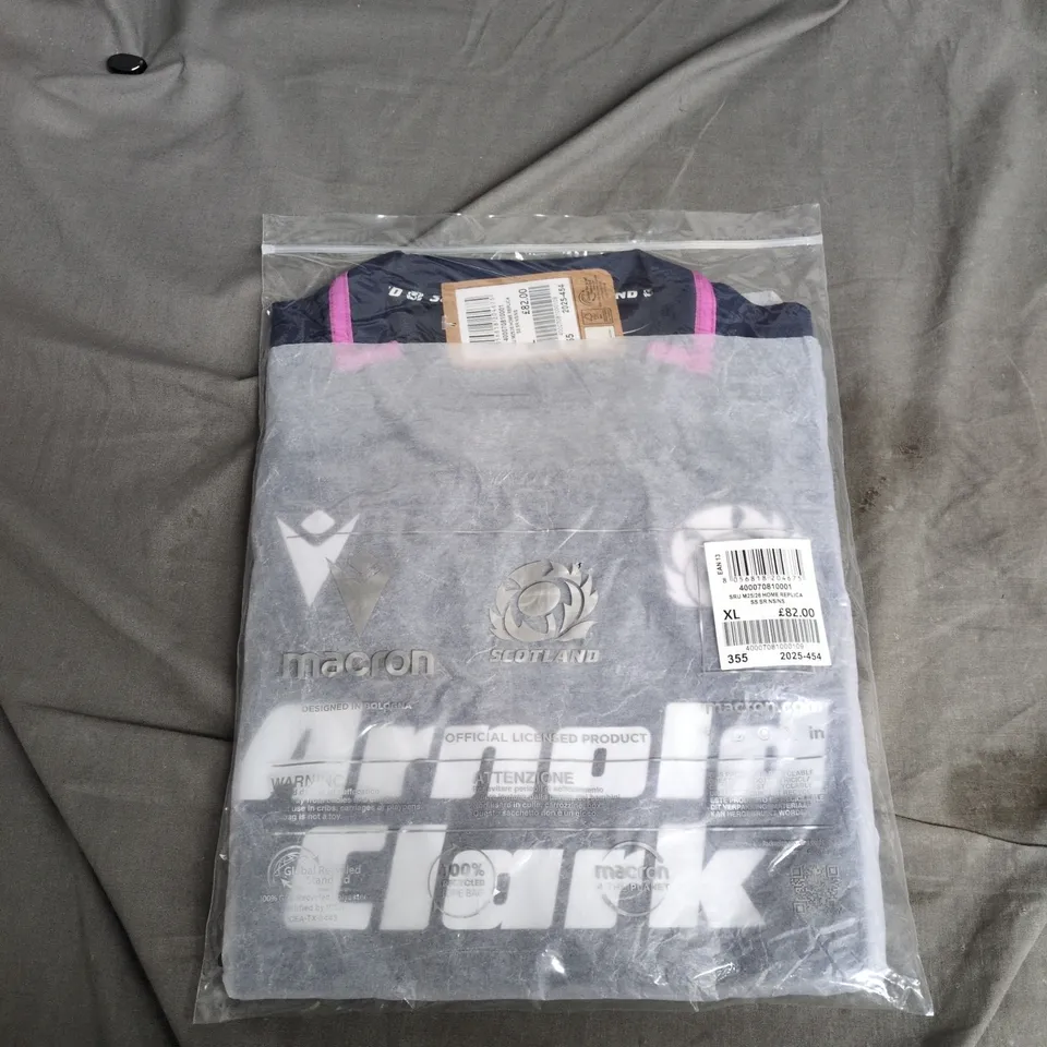 MACRON SCOTLAND RUGBY HOME REPLICA JERSEY - XL (MEN'S)