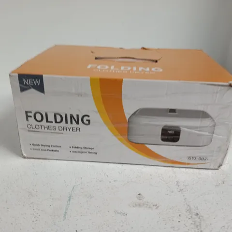 FOLDING CLOTHES DRYER – PORTABLE ELECTRIC DRYER (BOXED)
