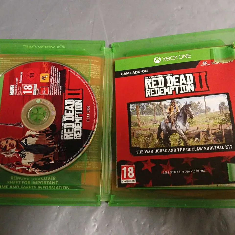 RED DEAD REDEMPTION 2 FOR XBOX ONE