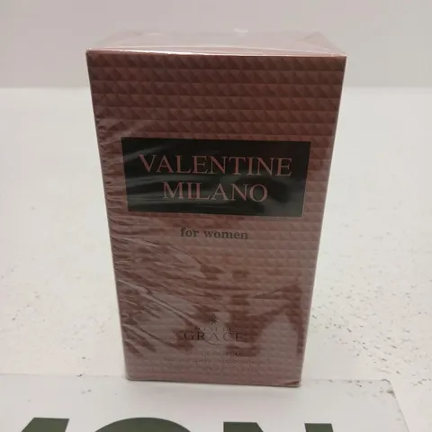 BOXED AND SEALED VALENTINE MILANO FOR WOMEN SCENT DEGRACE EAU DE PARFUM 100ML