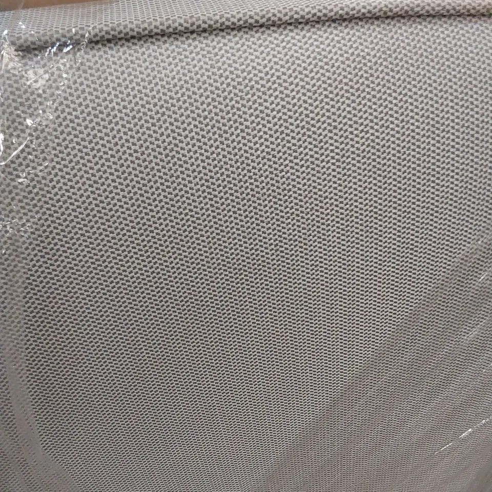 BAGGED DESIGNER 135cm DOUBLE SIZE FABRIC UPHOLSTERED HEADBOARD