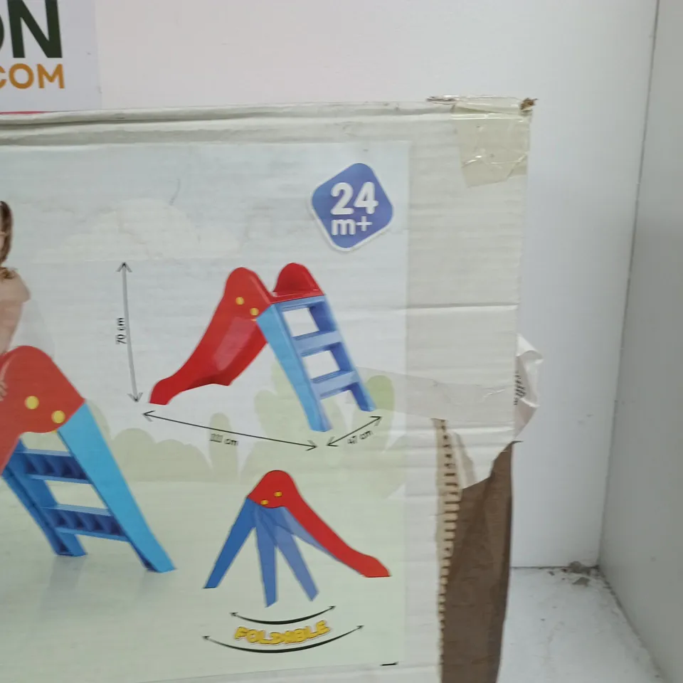 DOLU TOY FACTORY, MY FIRST SLIDE – BOXED KIDS' PLASTIC PLAYSET (24M+) 
