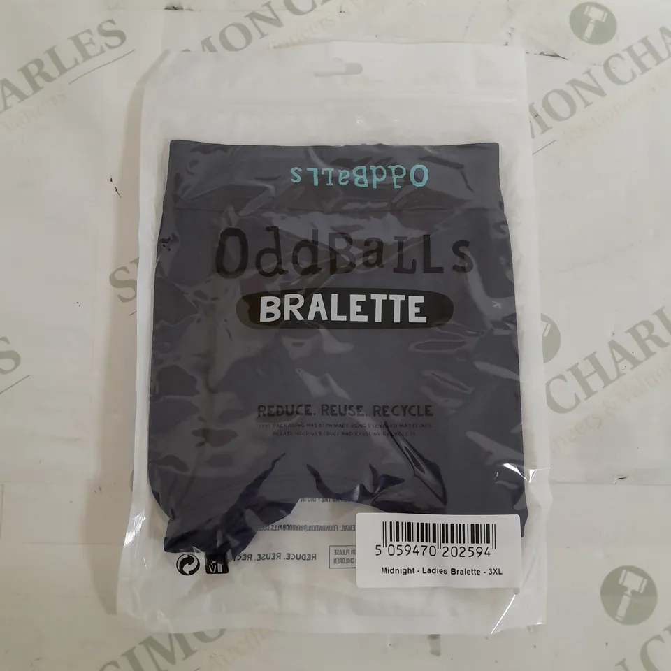 SEALED ODDBALLS BRALETTE MIDNIGHT BLUE - LADIES BRALETTE 3XL