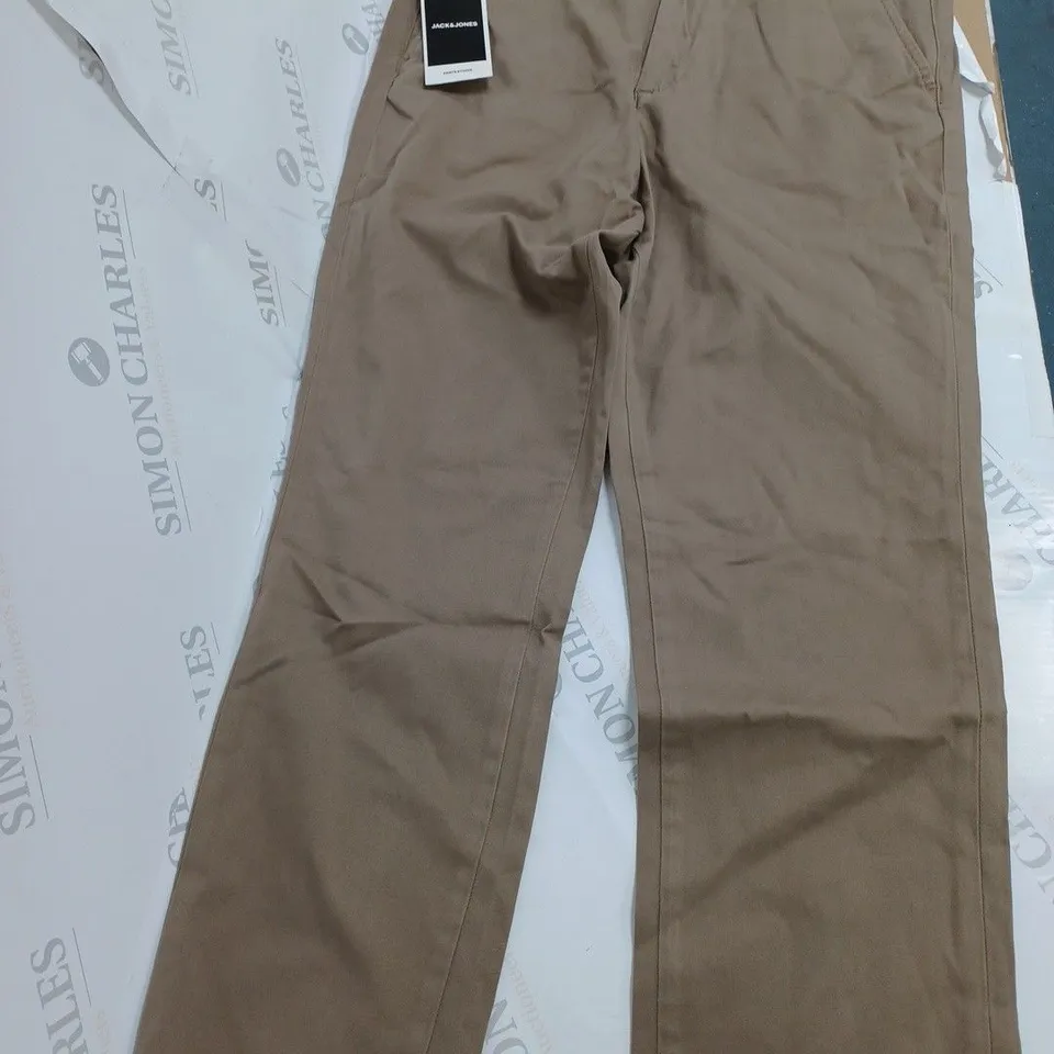 JACK & JONES JJBOWIE BEUGE TROUSERS - 30/32