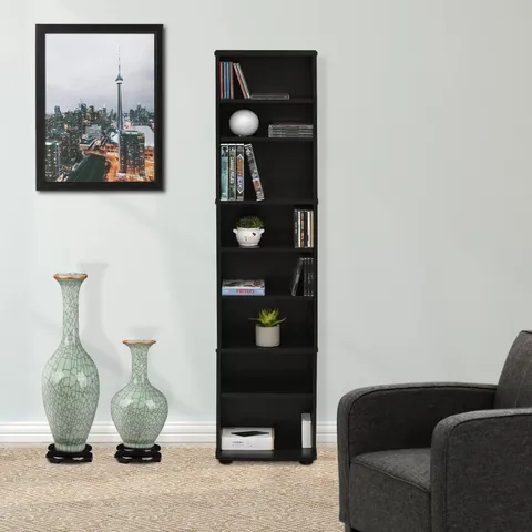 BOXED CROW 137CM H WALL MOUNTED MEDIA STORAGE