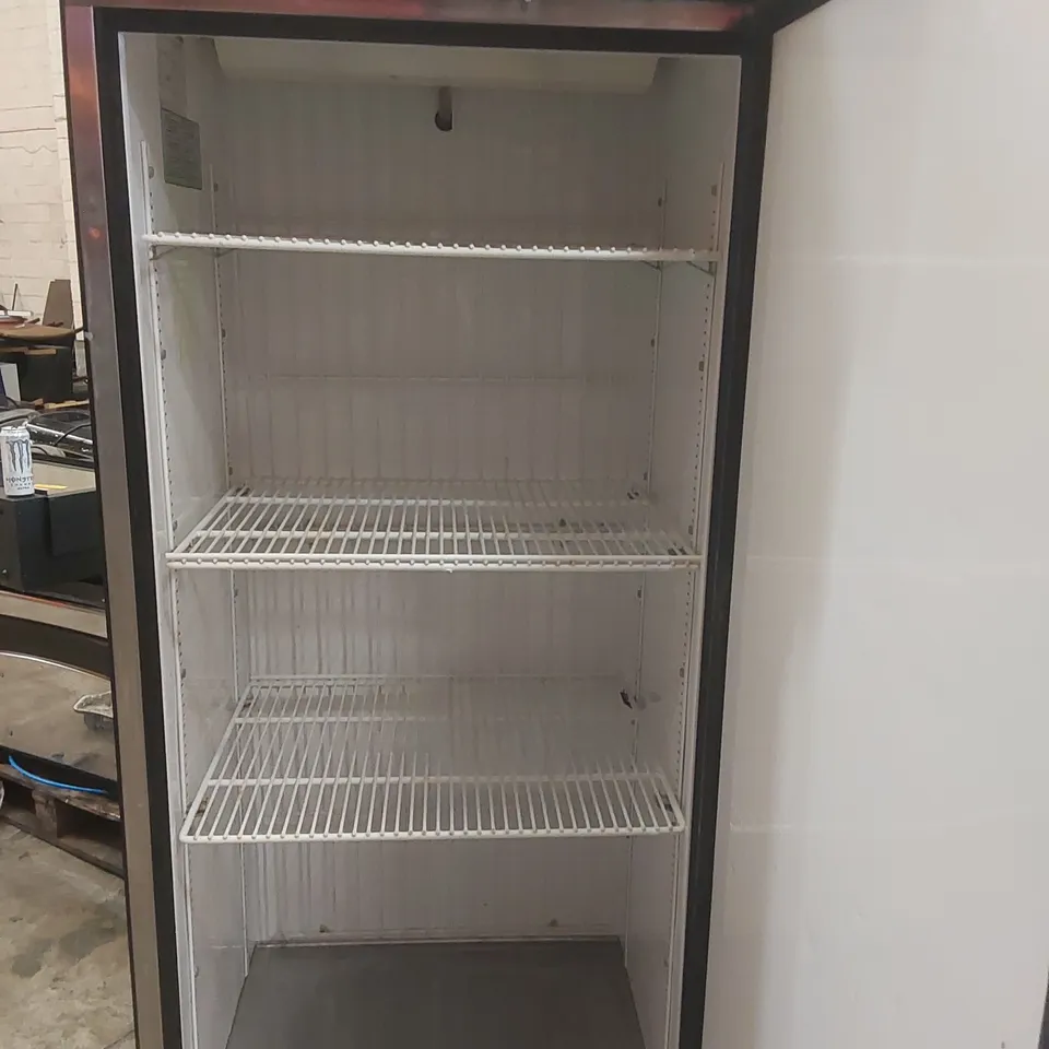 TRUE COMMERCIAL STAINLESS STEEL UPRIGHT FREEZER