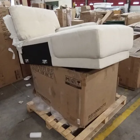 PALLET OF ASSORTED INCOMPLETE SOFA PARTS AND PIECES