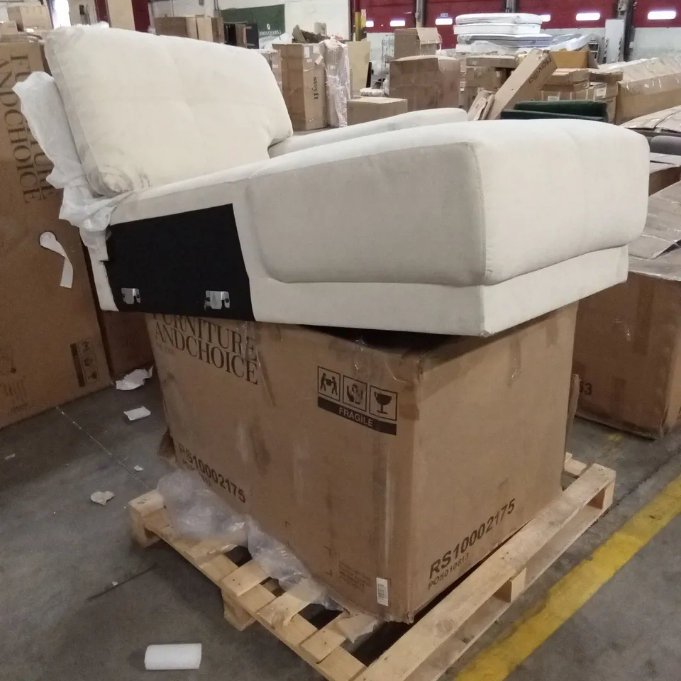 PALLET OF ASSORTED INCOMPLETE SOFA PARTS AND PIECES