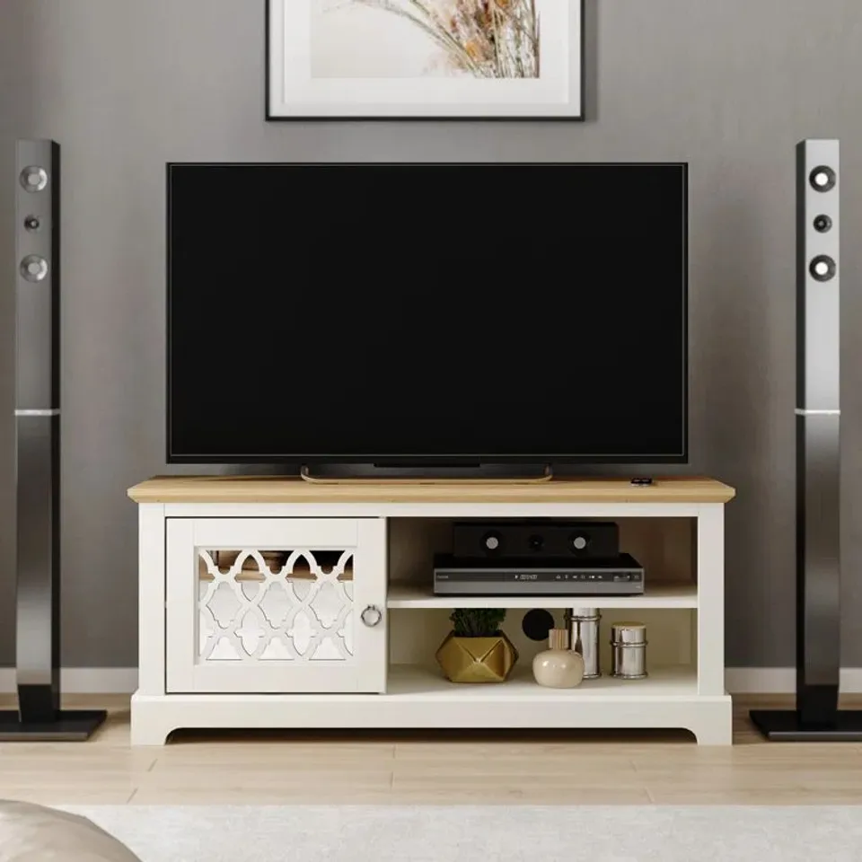 BOXED NAVARA ANYEA TV STAND FOR TVS UP TO 50" (1 BOX)