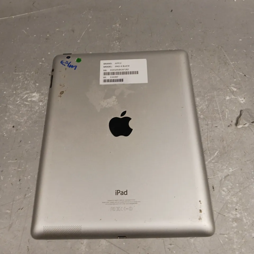 APPLE IPAD 4 SILVER - MODEL A1458