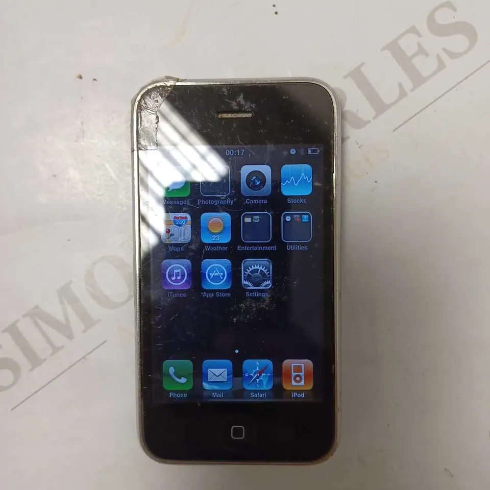 APPLE IPHONE 3G, 8GB, BLACK (A1241)