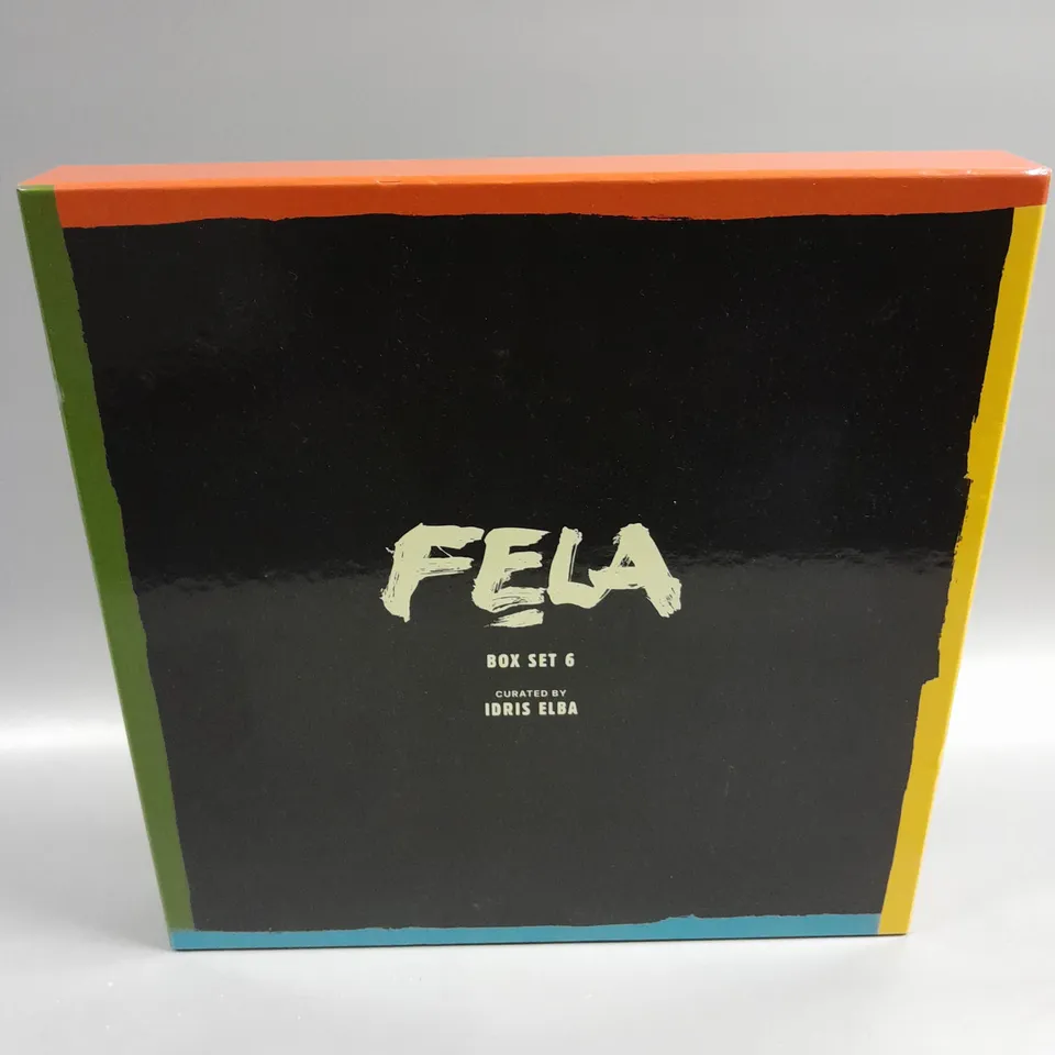 BOXED FELA VINYL BOX SET 6 CURATED BY IDRIS ELBA