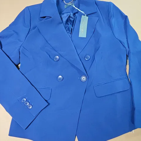 RUTH LANGSFORD BREST BLAZER NAVY SIZE 14