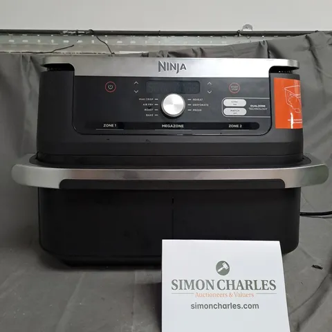 NINJA10.4L FOODI FLEXDRAWER DUAL AIR FRYER IN BLACK AF500UK