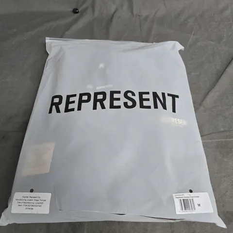 REPRESENT OWNERS CLUB HOODIE IN LIGHT FOG SIZE M 