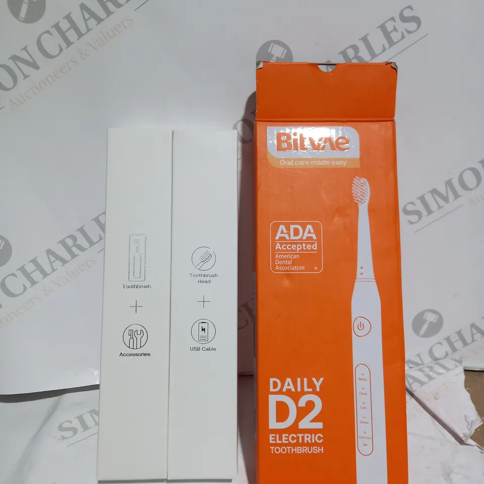 BOXED BITVAE D2 ELECTRIC TOOTHBRUSH