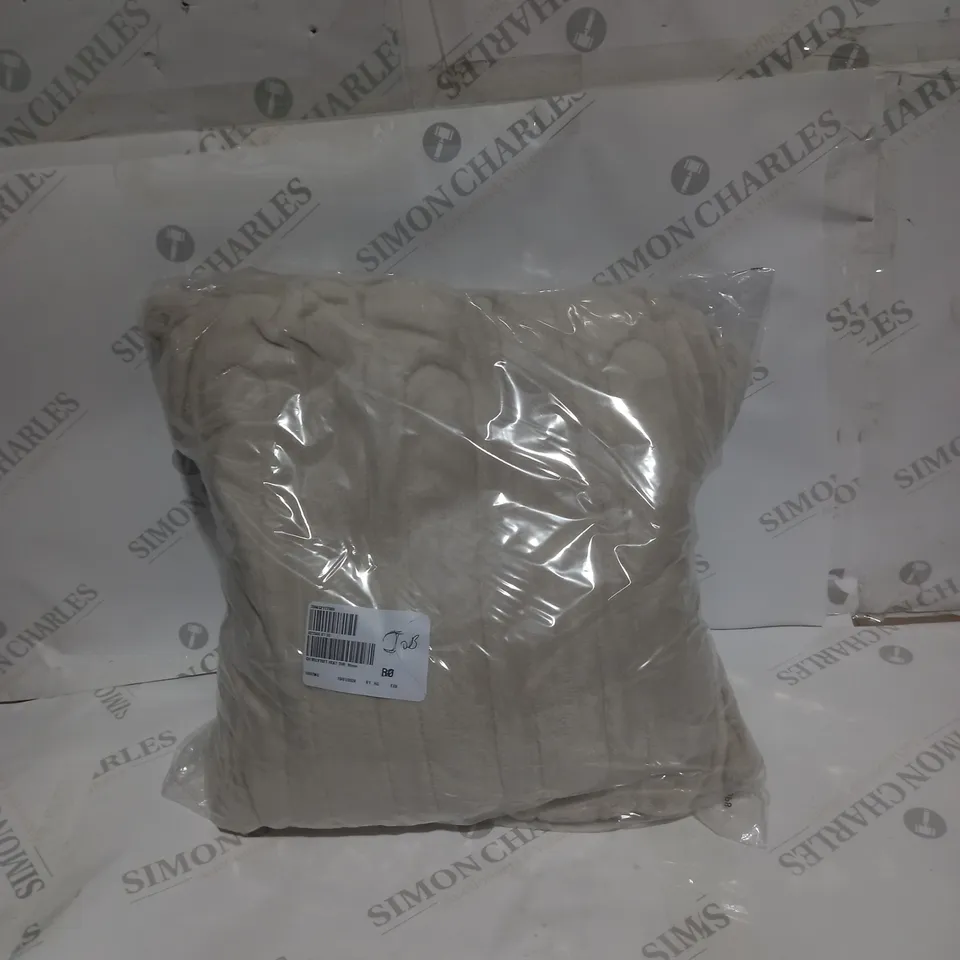 COZEE HOME VELVETSOFT HEATED THROW IN STONE 