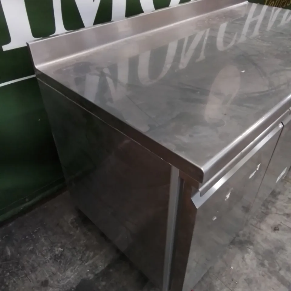 COMMERCIAL STAINLESS REFRIGERATED FOOD PREP COUNTER 