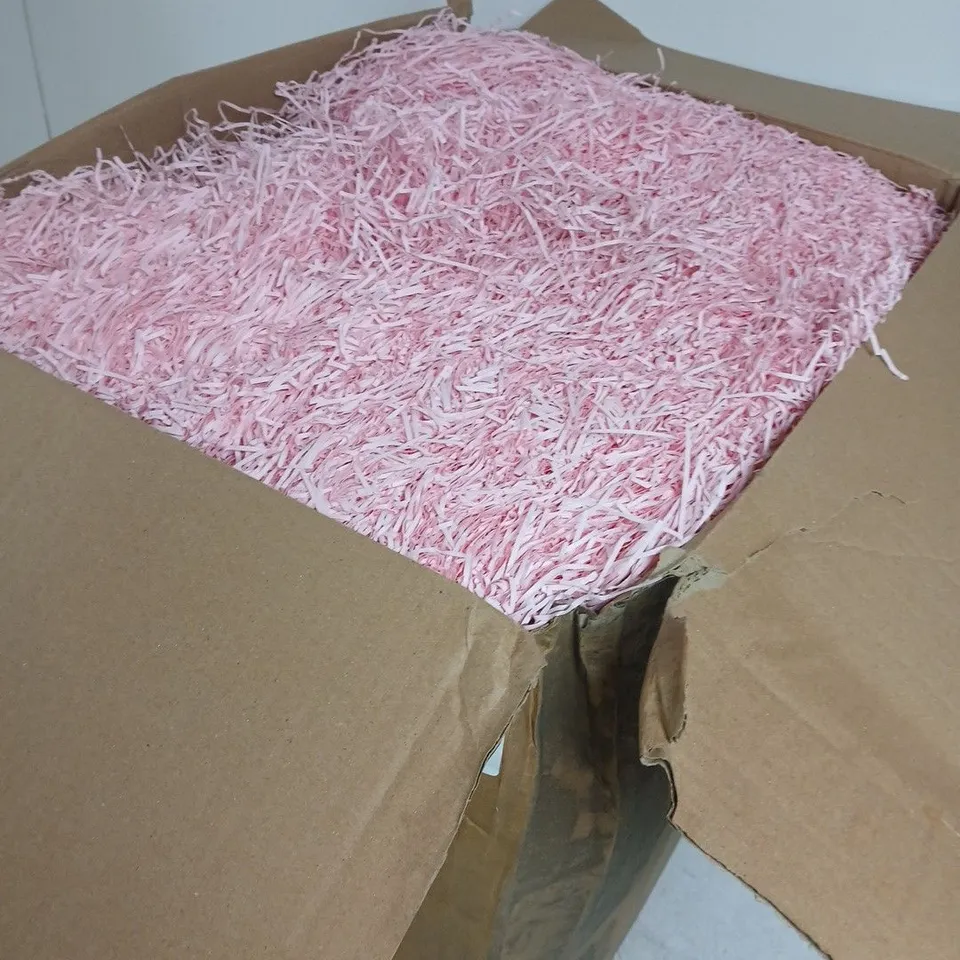 SHREDDED KRAFT PAPER BIODEGRADABLE – PINK SHRED, 10KG