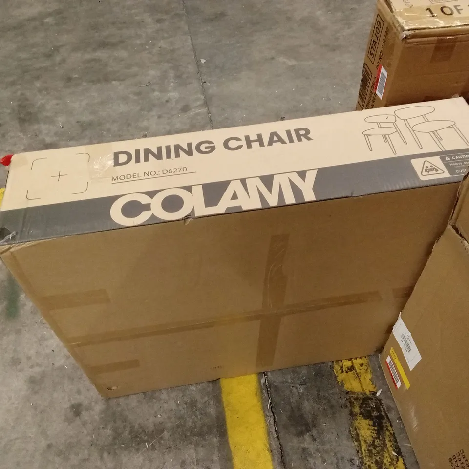 BOXED SET OF 2 COLAMY DINING CHAIRS (1 BOX)