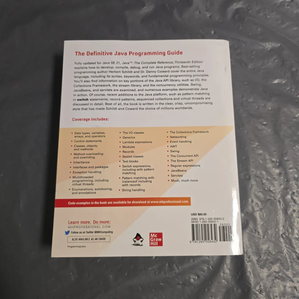 JAVA THE COMPLETE REFERENCE THIRTEENTH EDITION
