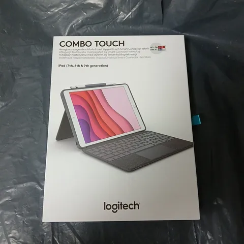 LOGITECH COMBO TOUCH KEYBOARD CASE FOR IPAD (7TH–9TH GEN) – BOXED