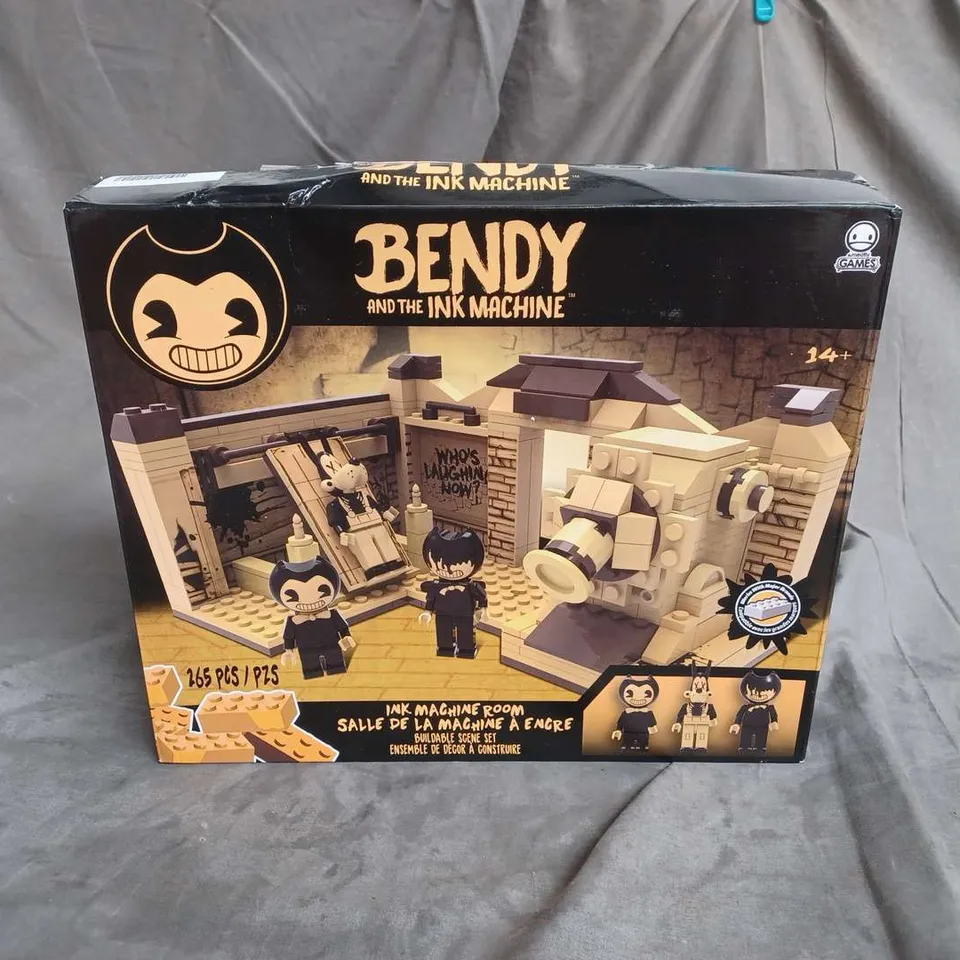 BOXED BENDY AND THE INK MACHINE PLAYSET