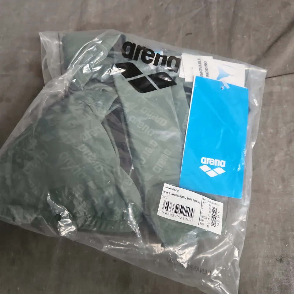 ARENA WOMEN'S LOSANGE BIKINI TRIANGLE – SAGE – INT XS