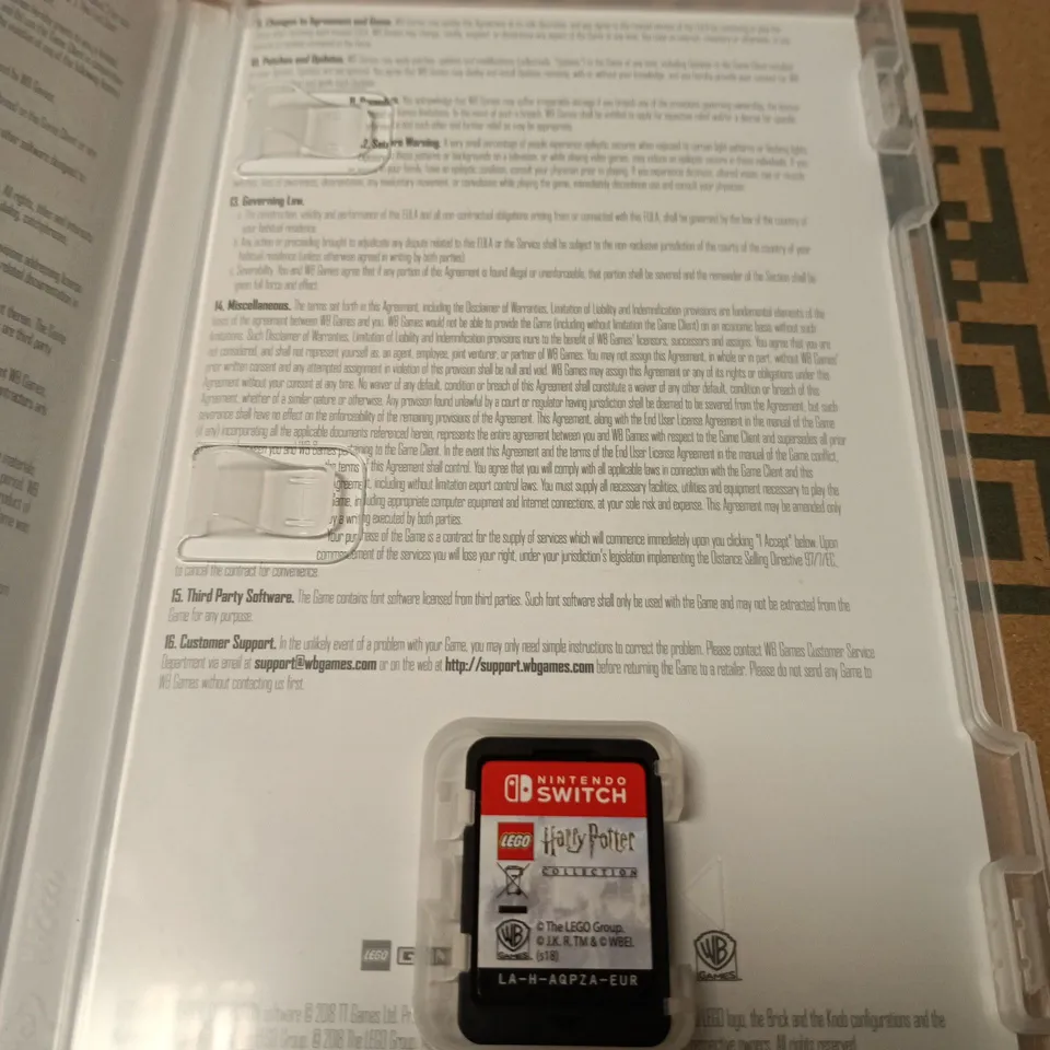 LEGO HARRY POTTER COLLECTION - NINTENDO SWITCH 