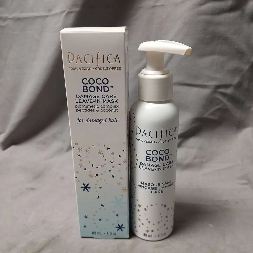 PACIFICA COCO BOND DAMAGE CARE LEAVE-IN MASK FOR DAMAGED HAIR – 118 ML