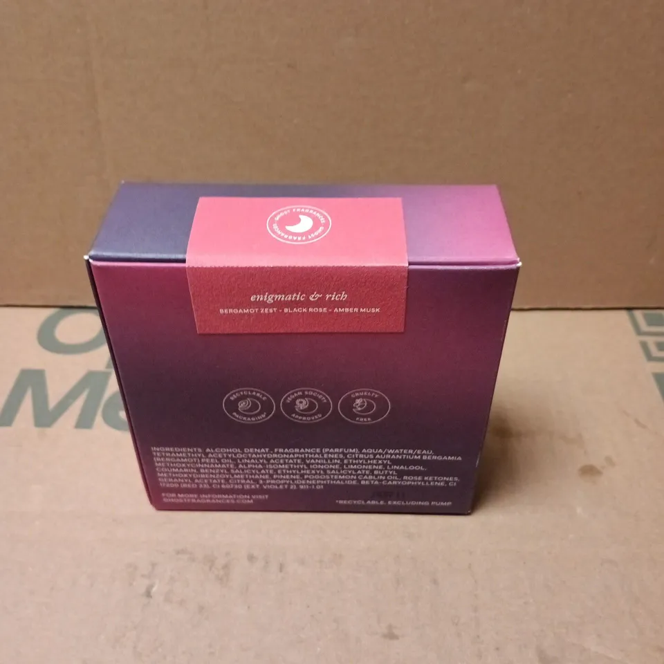 BOXED AND SEALED GHOST DEEP NIGHT ELIXIR REFILLABLE 50ML EAU DE PARFUM