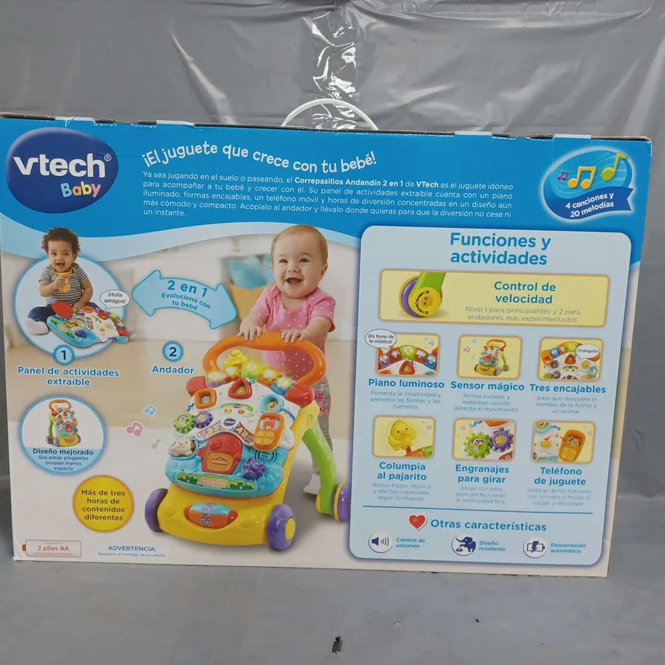 VTECH BABY 2 IN 1 WALKER RIDE-ON