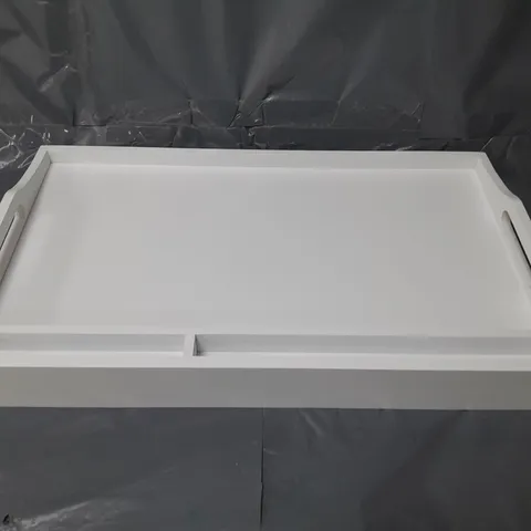 UNIBOS WHITE BED TRAY WITH FOLDING LEGS