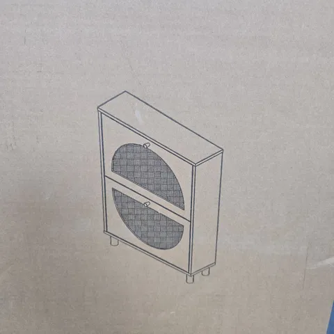BOXED SHOE CABINET