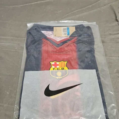 BAGGED BARCELONA FC HOME JERSEY - SIZE M