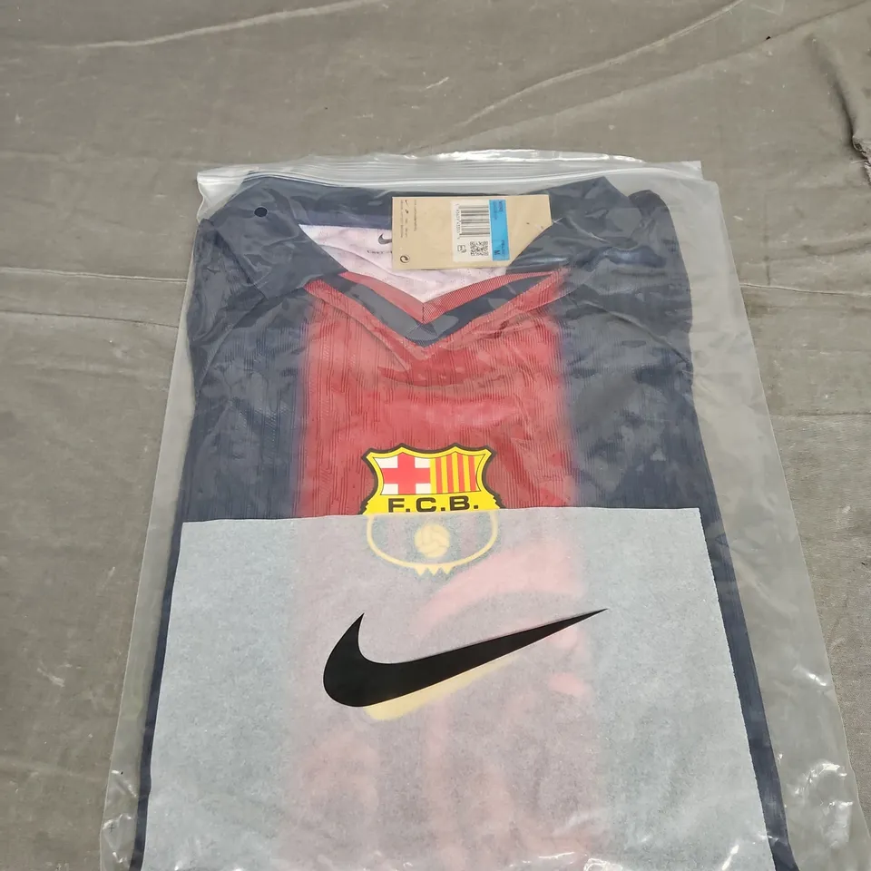 BAGGED BARCELONA FC HOME JERSEY - SIZE M