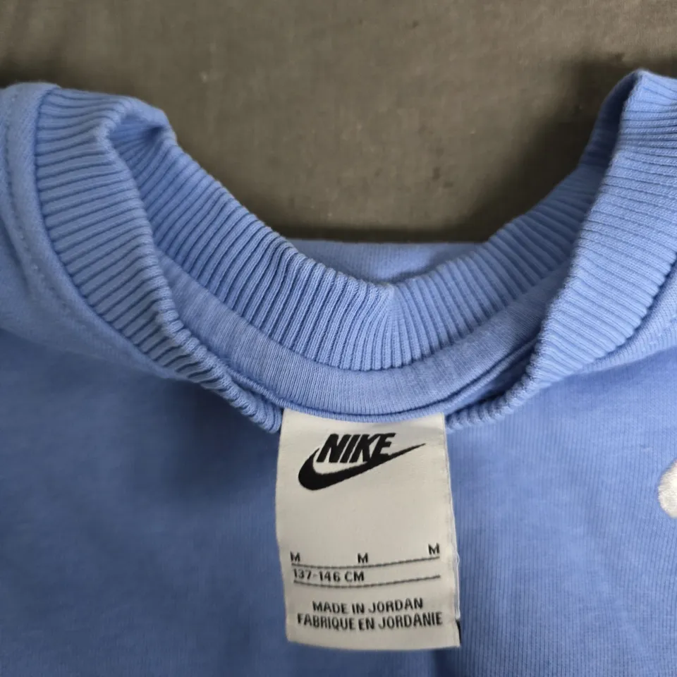 NIKE SWEATSHIRT – BLUE – SIZE M (MADE IN JORDAN)