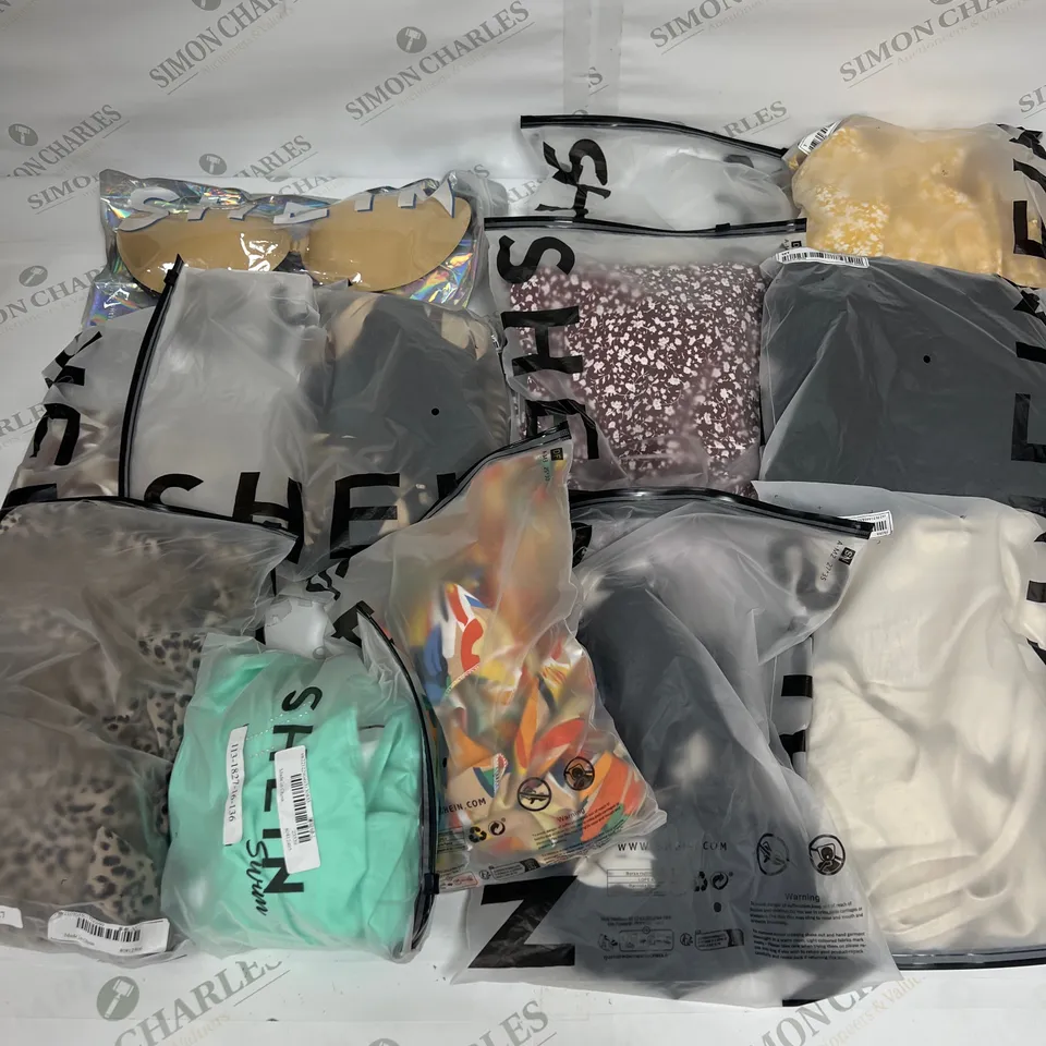 MEDIUM BOX OF ASSORTED SHEIN CLOTHING 