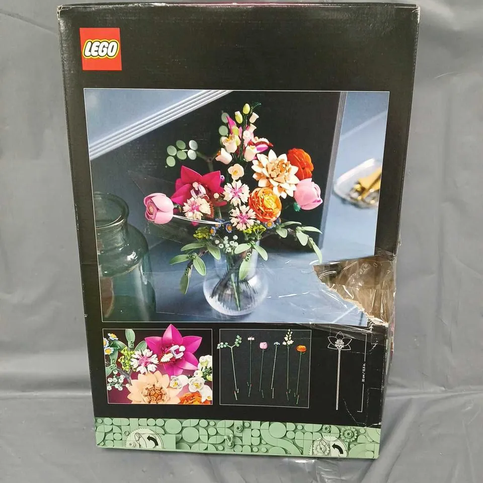 LEGO BOTANICALS PRETTY PINK FLOWER BOUQUET 10342