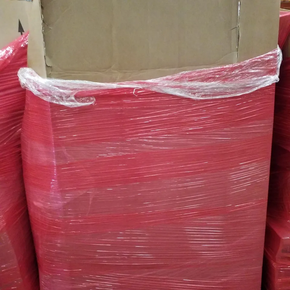PALLET CONTAINING ASSORTED PRODUCTS INCLUDING FOLDING CHAIR, OIL FILLED RADIATOR, OVERBED TABLE WITH LOCKABLE, COMPUTER DESK & STAR WARS DARTH VADER PREMIUM ELECTRONIC HELMET