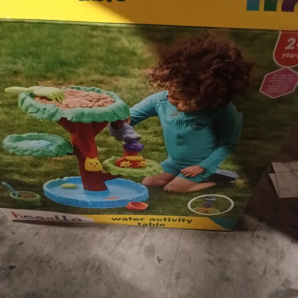 BOXED HAPELLO WATER ACTIVITY TABLE