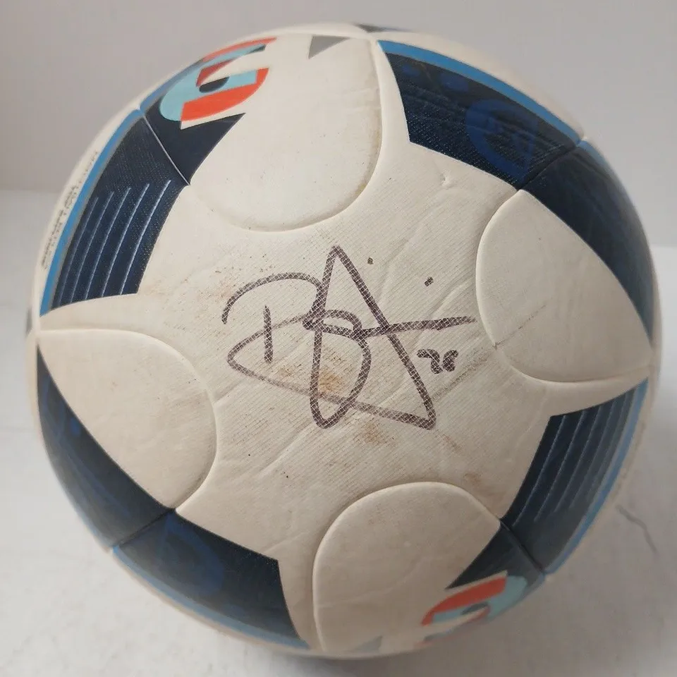SIGNED ADIDAS BEAU JEU OFFICIAL MATCH BALL FROM UEFA EURO 2016
