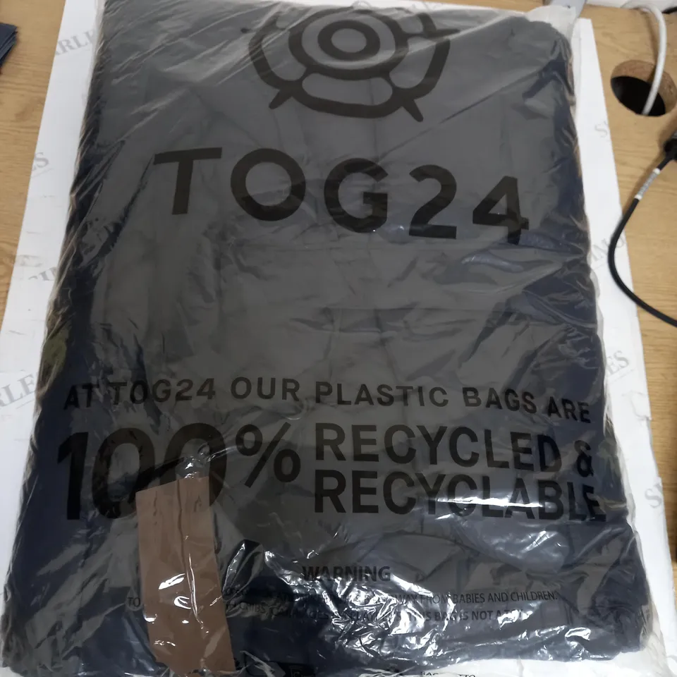 TOG24 BLACK LONG WINTER COAT SIZE 12