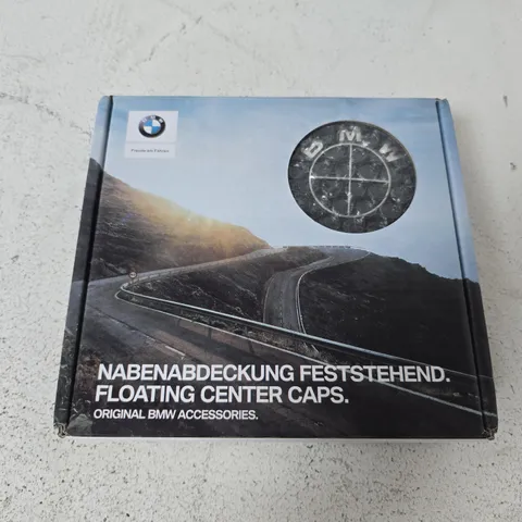 BOXED BMW FLOATING CENTER CAPS (4 PACK)