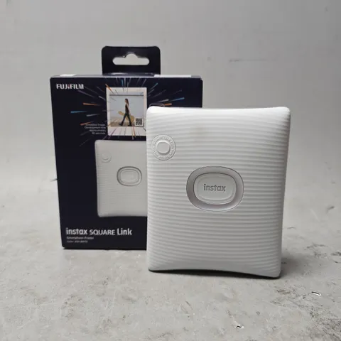 BOXED FUJIFILM INSTAX SQUARE LINK SMARTPHONE PRINTER 