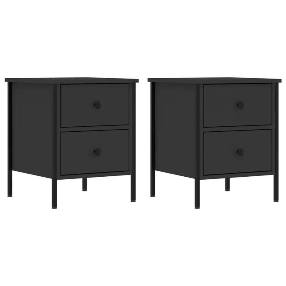 BOXED MIHIKA IRON BEDSIDE TABLE (1 BOX)
