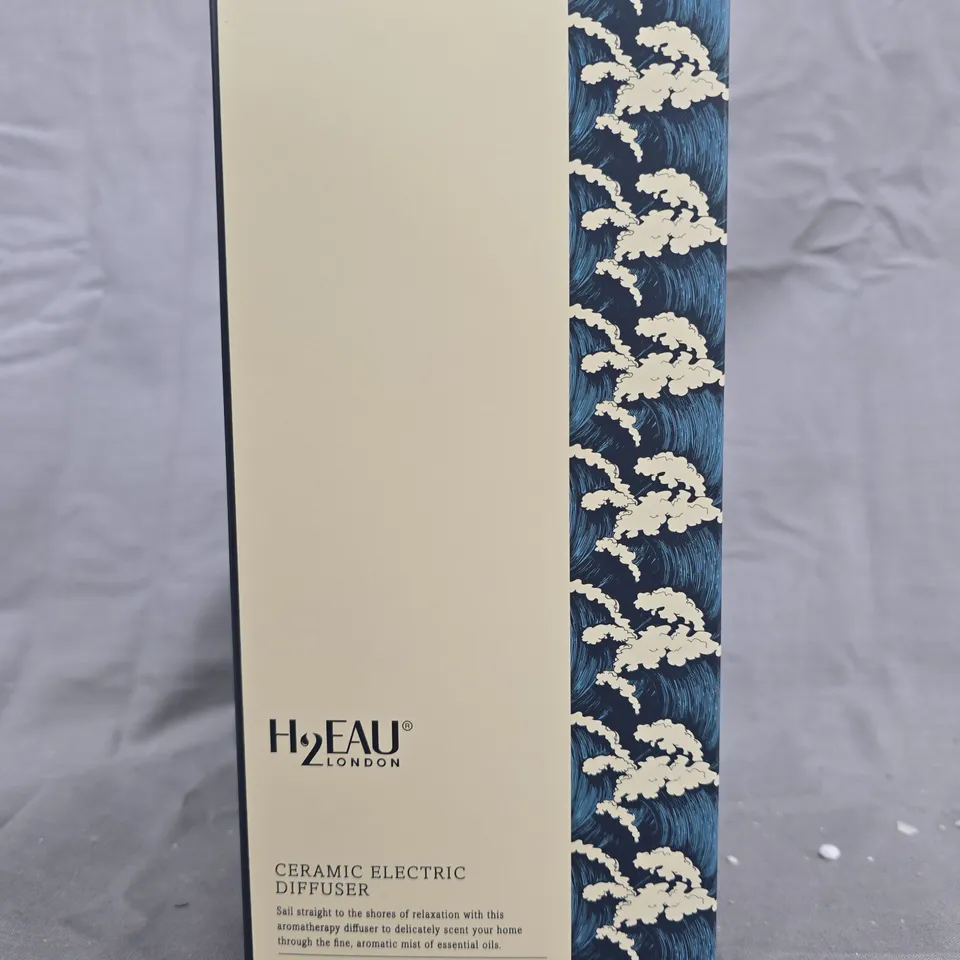 H2EAU LONDON CERAMIC ELECTRIC DIFFUSER – BOXED