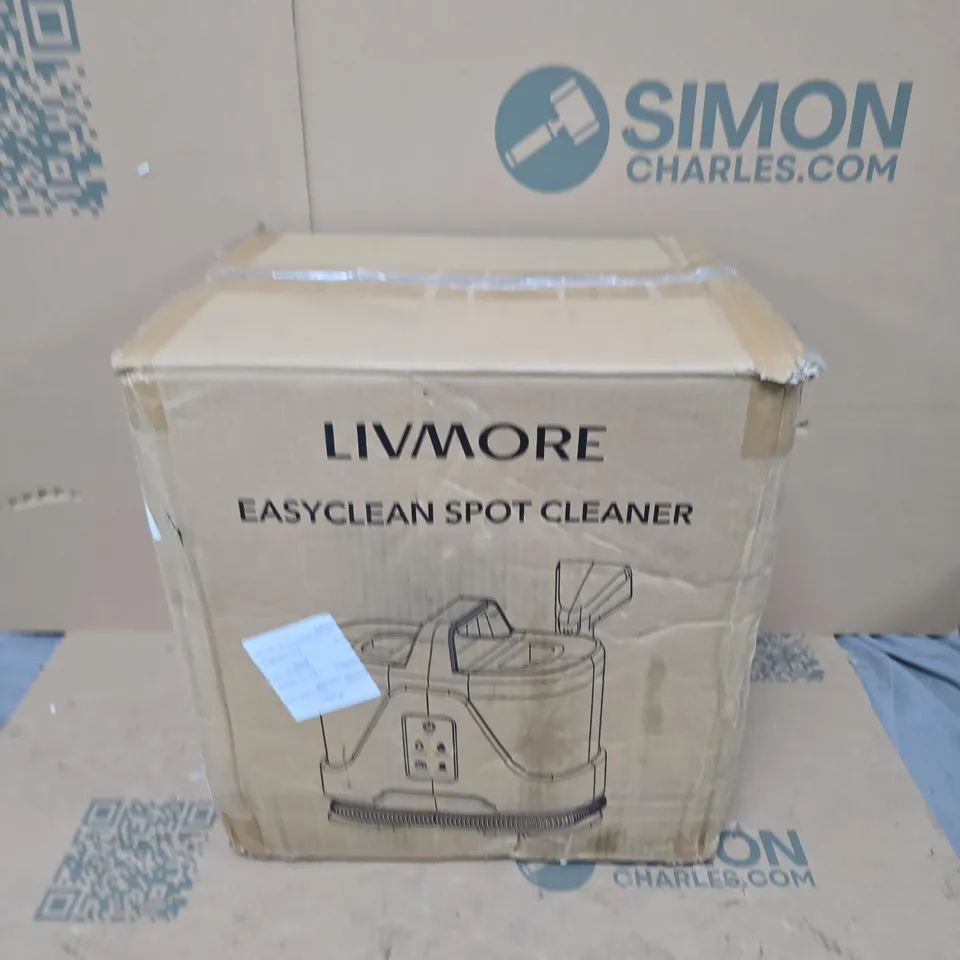 BOXED LIVMORE EASYCLEAN SPOT CLEANER