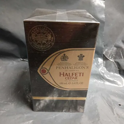 BOXED AND SEALED PENHALIGON'S HALFETI CEDAR EAU DE PARFUM 100ML