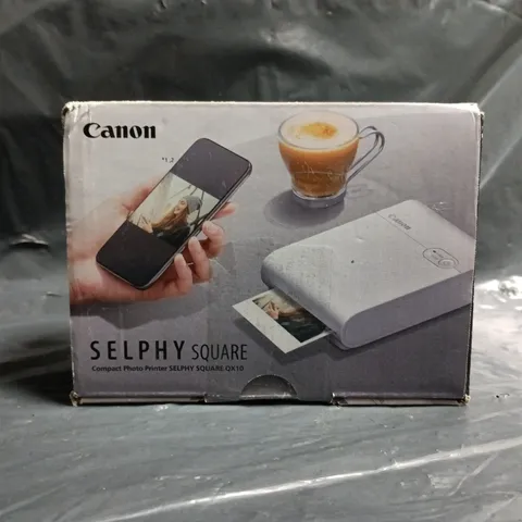 BOXED CANON SELPHY SQUARE COMPACT PHOTO PRINTER